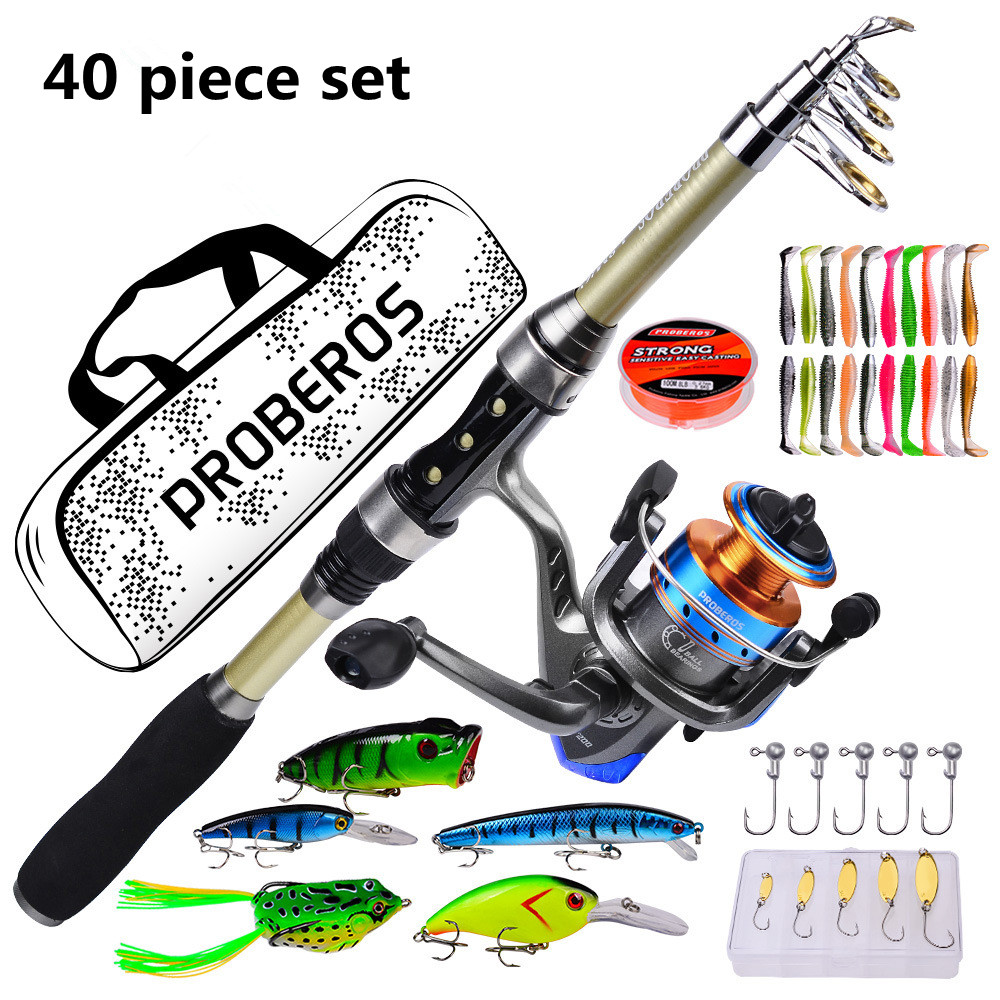 Fishing Rod Fly - 40 Buah Set Joran Laut Baru,