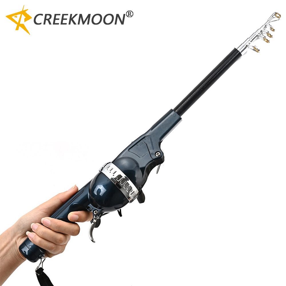 Fishing Rod Combo - 1Set joran pancing Mini teleskopik tahan