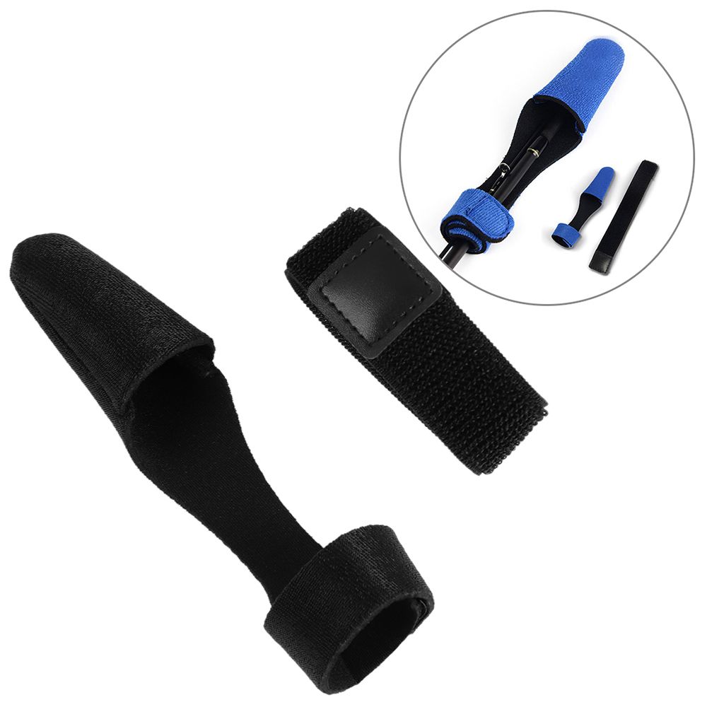 Fishing Rod Case - Ujung Joran Pancing Neoprene Hitam Biru