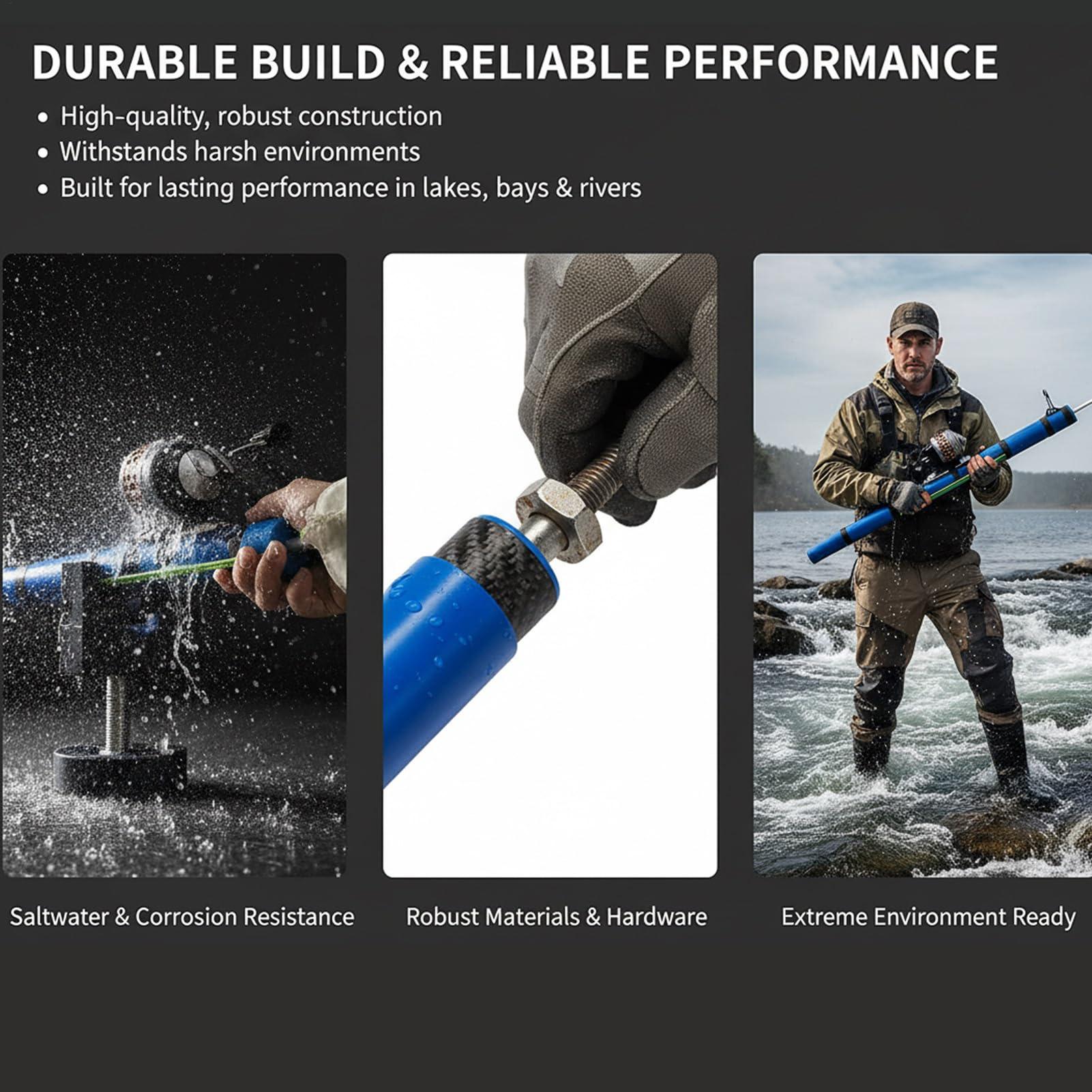 Fishing Rod Travel - Alat Pancing Desain Katapel Ringkas dengan