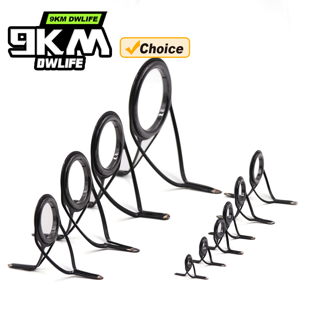 Fishing Rod Guide Replacement - Kit Pemandu Joran Lengkung 9KM OB