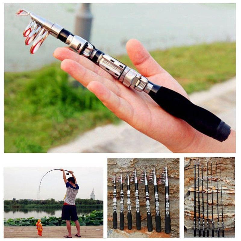 Fishing Rod Telescopic - Joran Pancing Teleskopik 1M yang Dapat