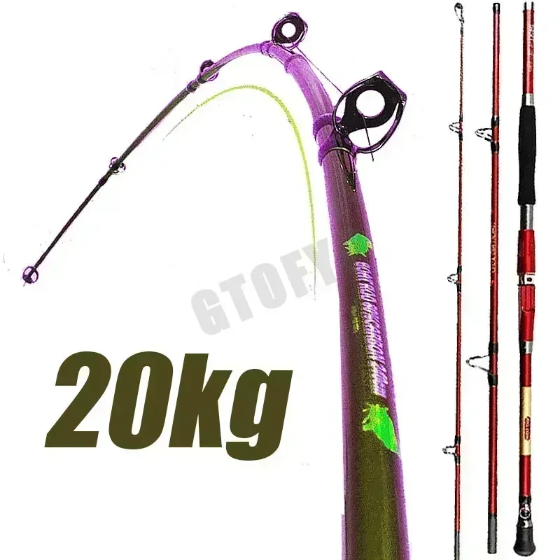 Joran pancing portabel 3 poton - Fishing Rod Surf ulasan dan harga