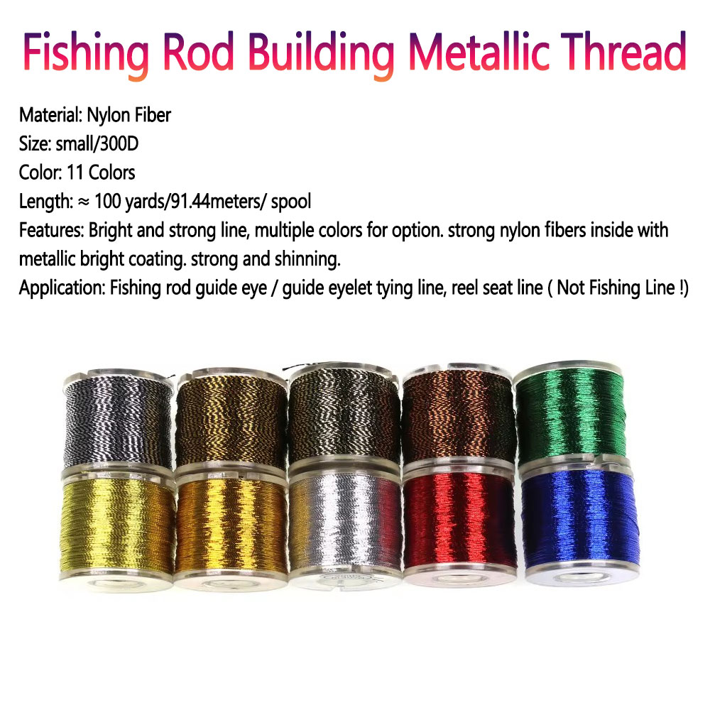 Benang Metalik Pembungkus Jora - Fishing Rod Repair Kit ulasan dan harga