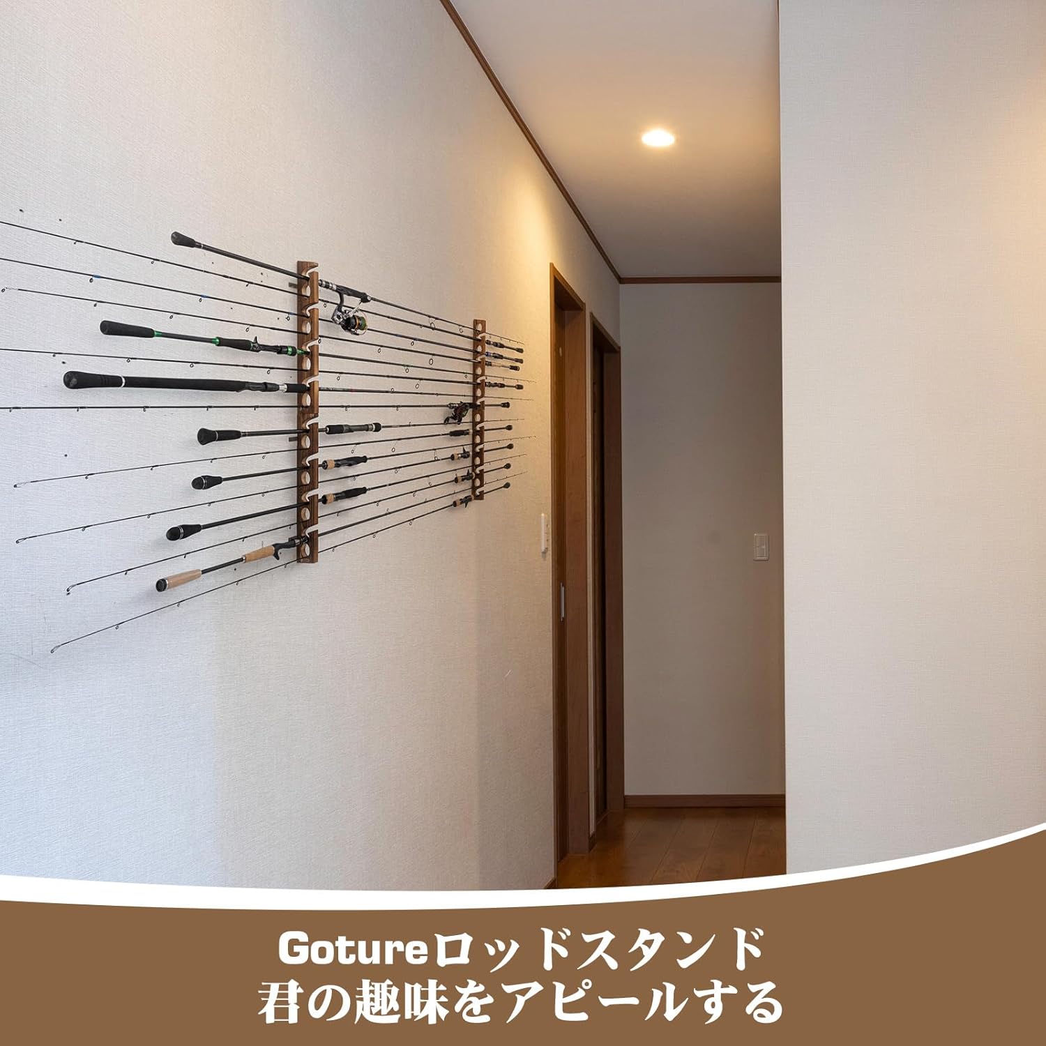 Goture Tempat Joran Pancing Ka - Fishing Rod Rack ulasan dan harga