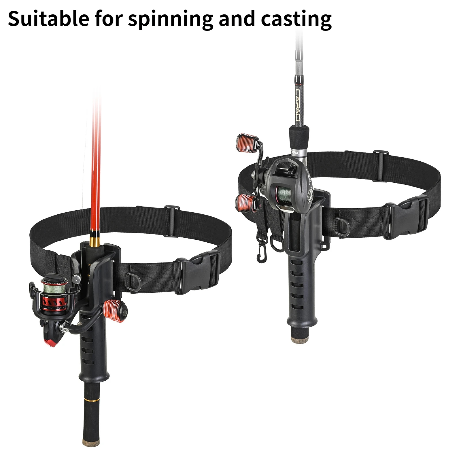 Pegangan Joran Sabuk Pinggang  - Fishing Rod Fly ulasan dan harga