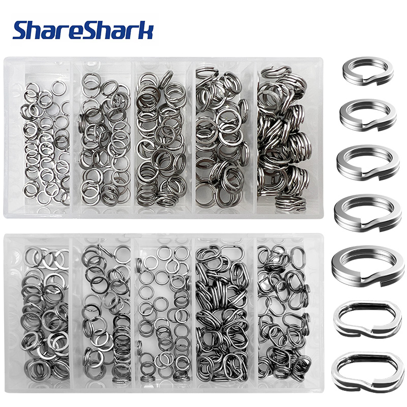 ShareShark 200pcs/kotak Cincin - Fishing Rod Case ulasan dan harga