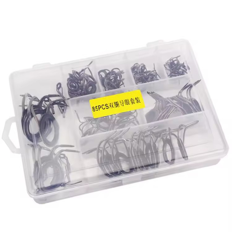 WEIHE 75PCS Aksesoris Mata Pem - Fishing Rod Guide Replacement ulasan dan harga