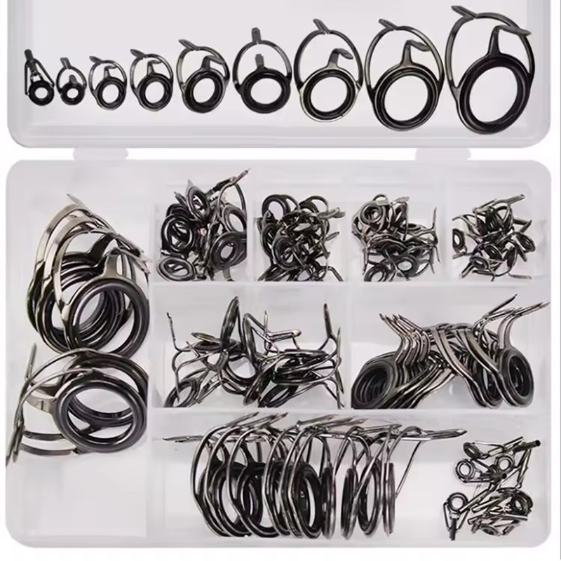 WEIHE 75PCS Aksesoris Mata Pem - Fishing Rod Guide Replacement ulasan dan harga