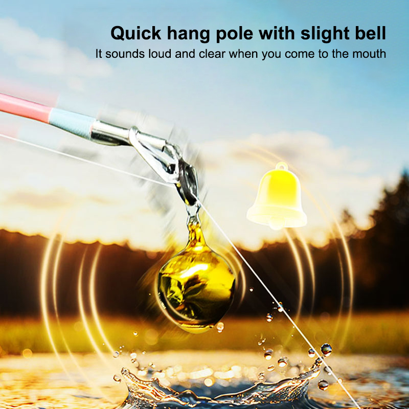 10/20 Buah Alarm Lonceng Panci - Fishing Rod Ice ulasan dan harga