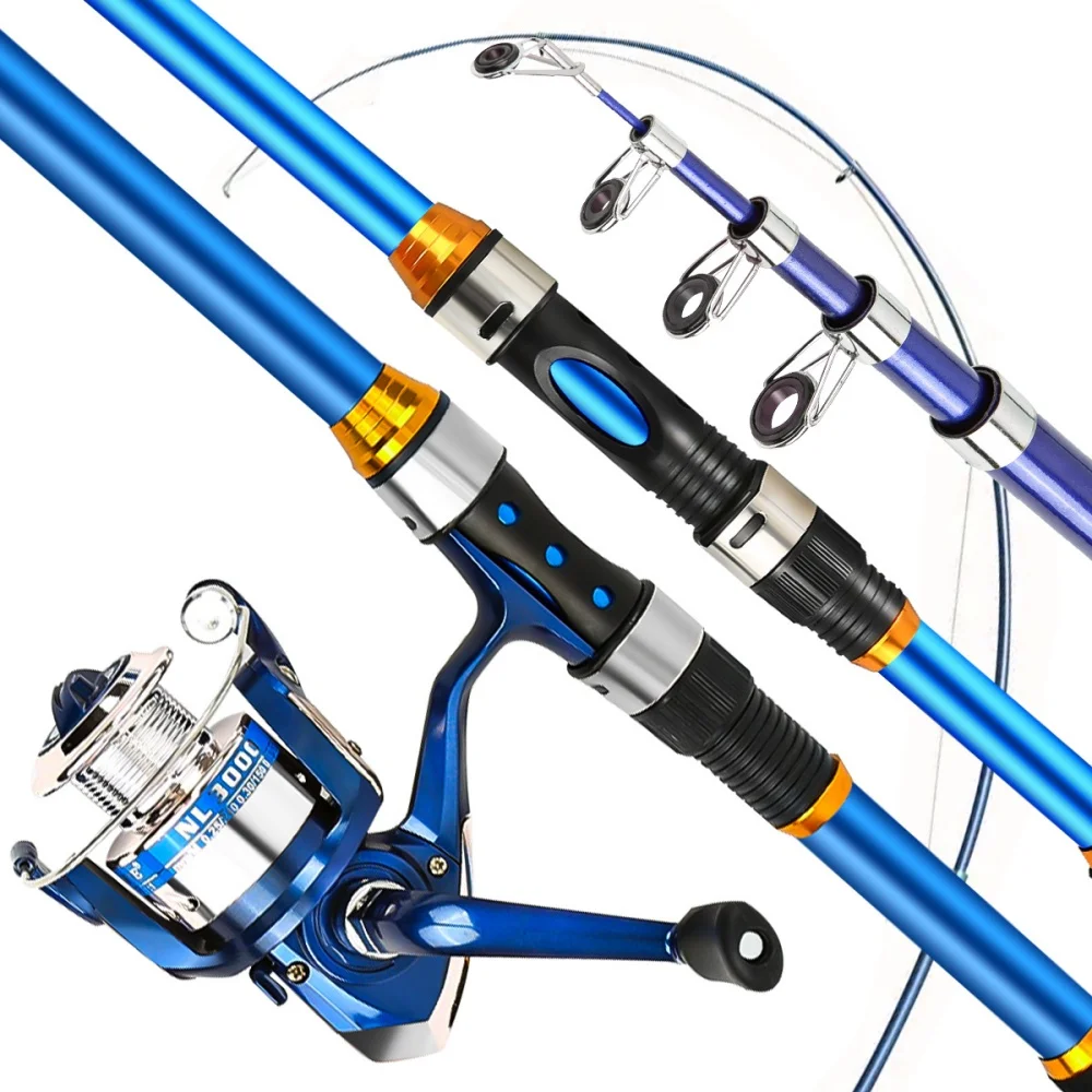 Set Joran Pancing Serat Kaca T - Fishing Rod Carbon Fiber ulasan dan harga