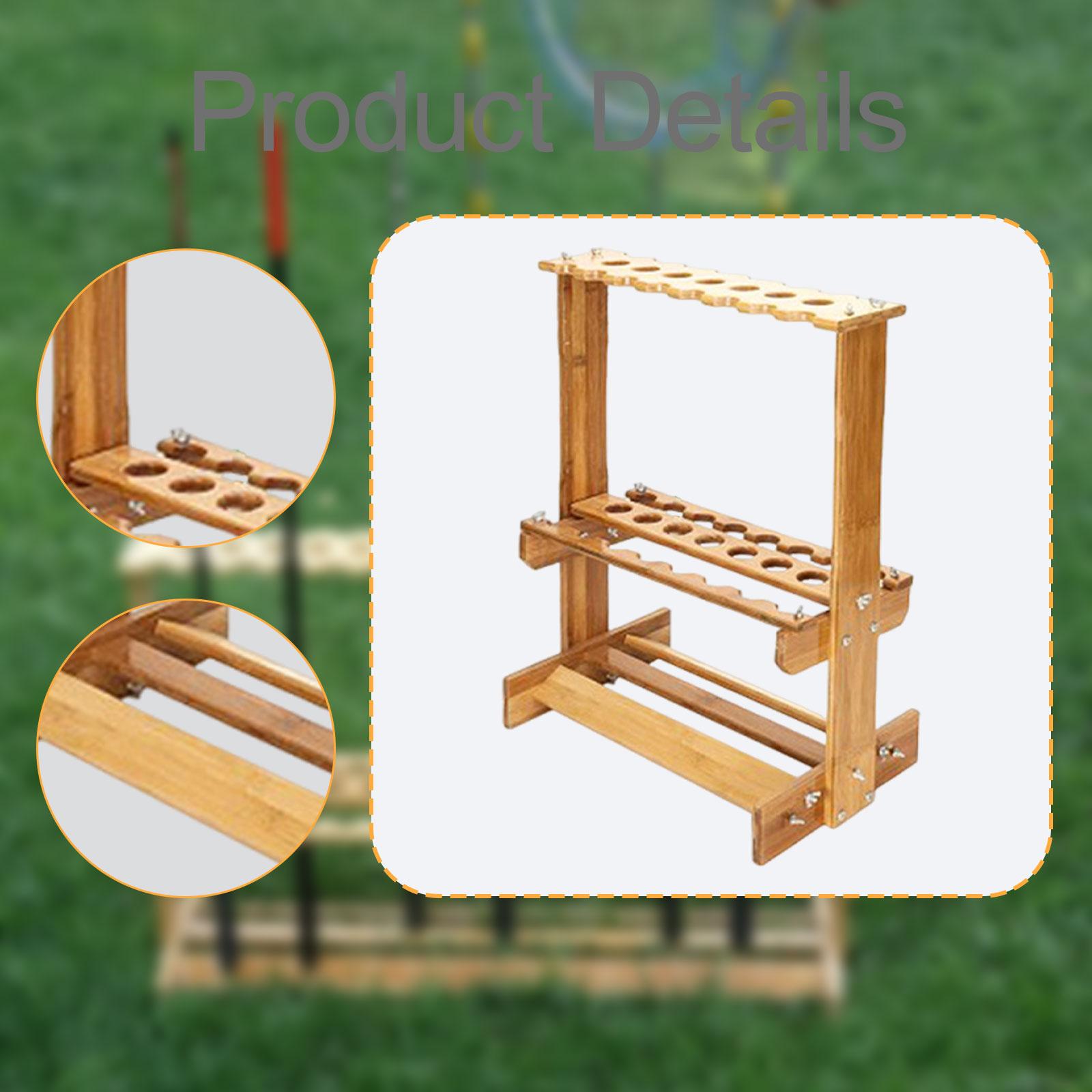 Rak Penyimpanan Joran Pancing  - Fishing Rod Rack ulasan dan harga