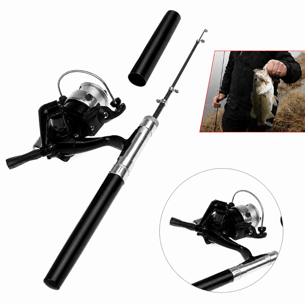 Kombo Reel Pancing Portabel 39 - Fishing Rod Combo ulasan dan harga