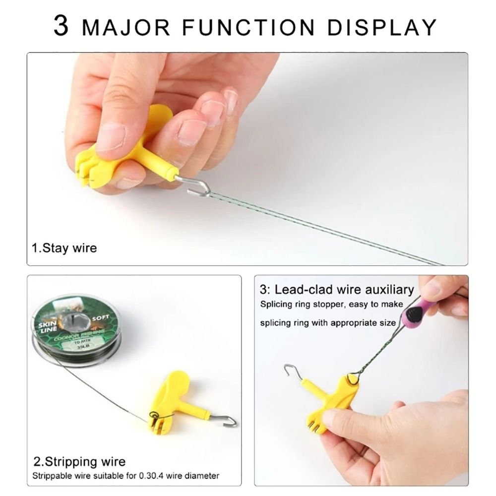 1Pcs Alat Pancing Ikan 3 in 1  - Fishing Rod Building Kit ulasan dan harga